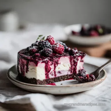 No Bake Cheesecake: Creamy Filling for 12 Servings