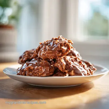 Classic No Bake Cookies in 10 Minutes with Cocoa Powder
