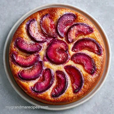 Classic Plum Dessert for 8 Servings