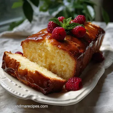 Pound Cake Recipe: Velvety Crumb & Mahogany Crust
