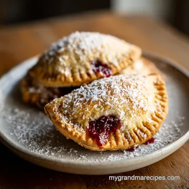 Toasted Coconut Cherry Hand Pies in 45 Minutes