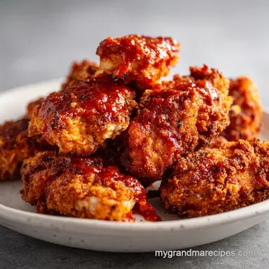 Crispy Chicken Thighs with Spiced Tomato Sauce for 4 Servings Recipe Card