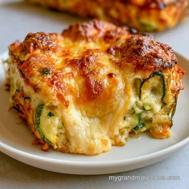 Crispy Zucchini Casserole in 50 Min Recipe Card