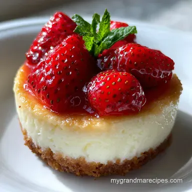 Deviled Strawberries Recipe: No-Bake Cheesecake Bites Recipe Card