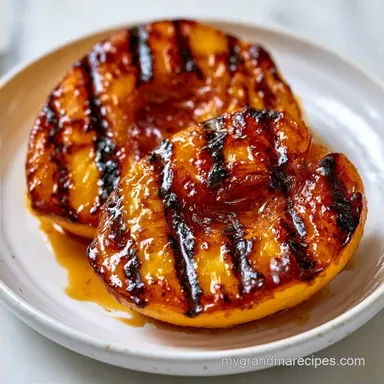 Easy Grilled Peaches in 15 Minutes