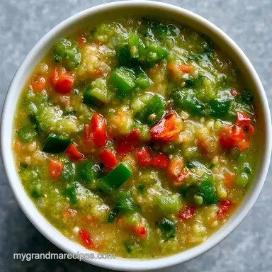 Easy Hatch Green Chile Sauce in 30 Min Recipe Card