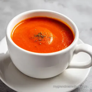 Fire Roasted Tomato Soup Recipe in 30 Minutes