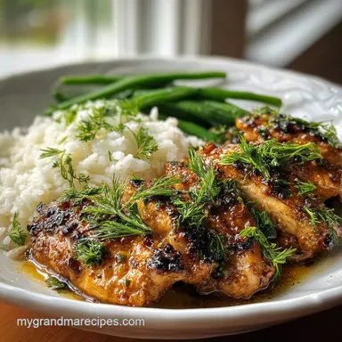 Garlic Butter Chicken Recipe: Juicy & Flavorful Recipe Card