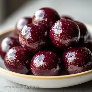 Grape Jelly Meatballs Recipe Slow-Cooked Tender Recipe Card