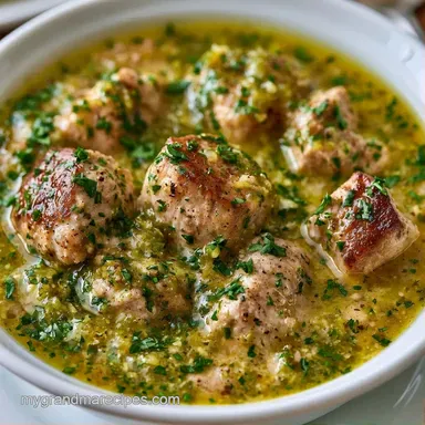 Hatch Green Chile Stew with Pork Recipe Card