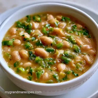Hatch Green Chile Chili for 4 Servings Recipe Card