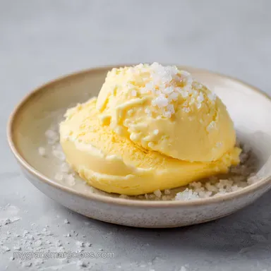 Homemade Butter in 15 Minutes Recipe Card