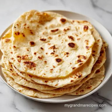 Homemade Flour Tortillas in 30 Minutes with Silky Tender Texture