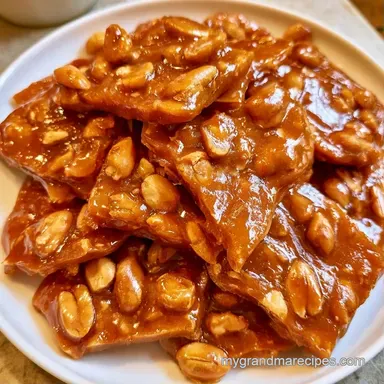 Peanut Brittle in 35 Minutes Recipe Card