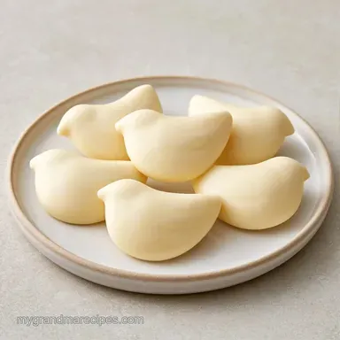 White Chocolate Candy with Cocoa Butter Recipe Card