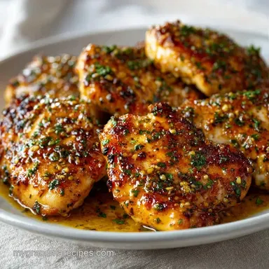 Honey Mustard Chicken in 30 Minutes Recipe Card