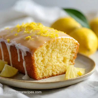 Lemon Cake To Die: Melt In Your Mouth Recipe Card