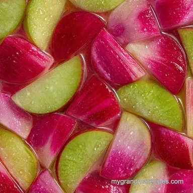 Lemon Rhubarb Apple Dessert in 1 Hour Recipe Card