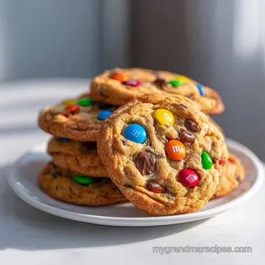 M and M Chocolate Chip Cookies: Soft & Tender