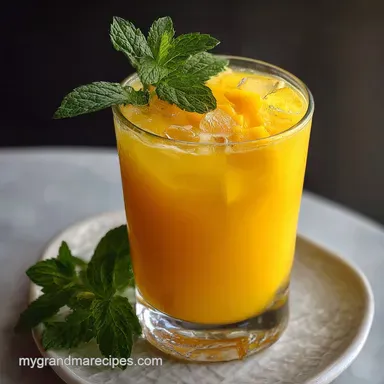 Mango Lemon Drink Recipe | Homemade Refreshing