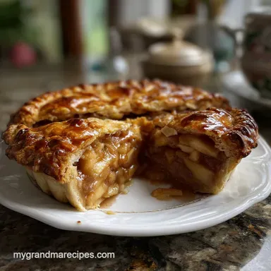 Apple Pie Recipe From Scratch: Shattering Crust Recipe Card
