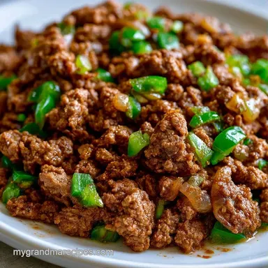 Mexican Picadillo with Hatch Chile Recipe Card
