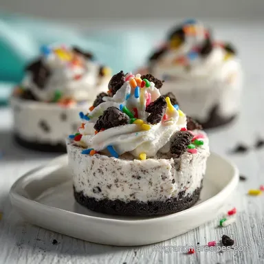 Mini Oreo Cheesecakes for 12 Servings: A Creamy Dessert Guide Recipe Card