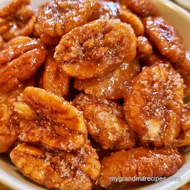 Pecan Pralines in 20 Minutes Recipe Card