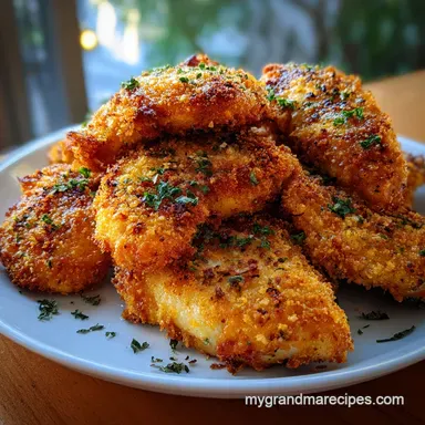 Oven Baked Chicken Thighs: Crispy Skin & Juicy Meat Recipe Card