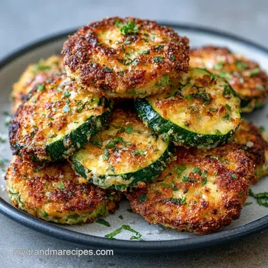 Pan Fried Zucchini with Parmesan Recipe Card