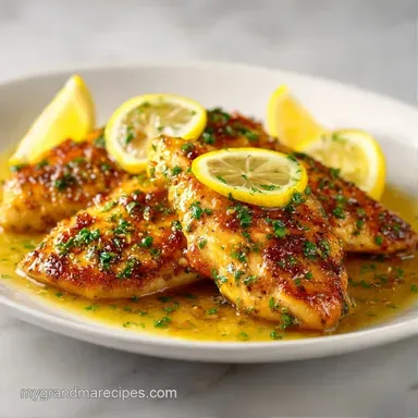 Lemon Chicken: Pan-Seared in 25 Minutes Recipe Card