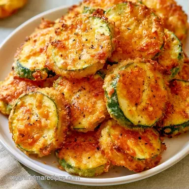 Parmesan Zucchini Bites in 17 Minutes Recipe Card