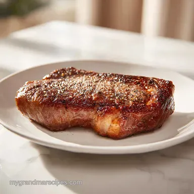 Ribeye Steak: Pan-Seared in 25 Minutes Recipe Card