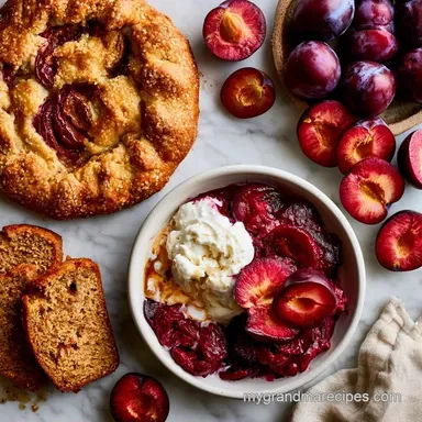 39 Plum Recipes: Cakes, Ice Creams & Savory Dishes