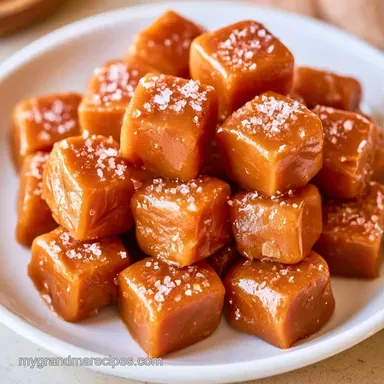 Sea Salt Caramels in 2 Hours 15 Min Recipe Card