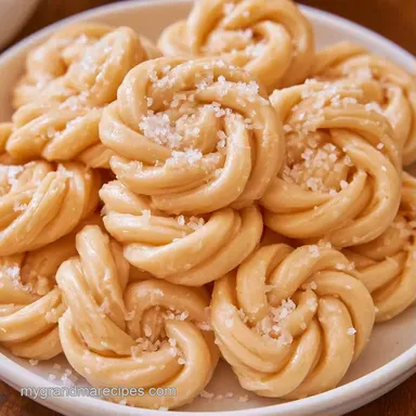 Chewy Sea Salt Taffy Recipe Card