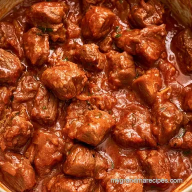 Slow Cooked Hungarian Goulash: Tender Recipe Card