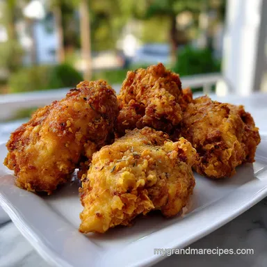 Fried Chicken Recipe: Succulent Brine Recipe Card