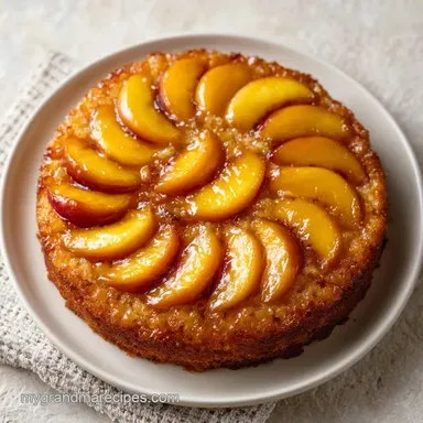 Summer Peach Cake Recipe for 10 Servings