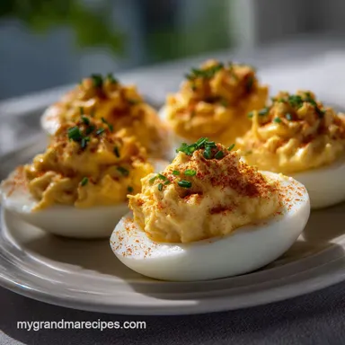 Deviled Eggs Recipe: Velvety Filling & Clean Peels Recipe Card