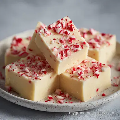 Christmas Fudge with Condensed Milk Recipe Card