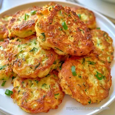 Zucchini Fritters in 30 Minutes Recipe Card