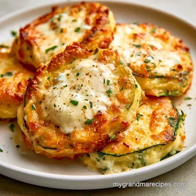 Zucchini Goat Cheese Casserole for 4 Recipe Card