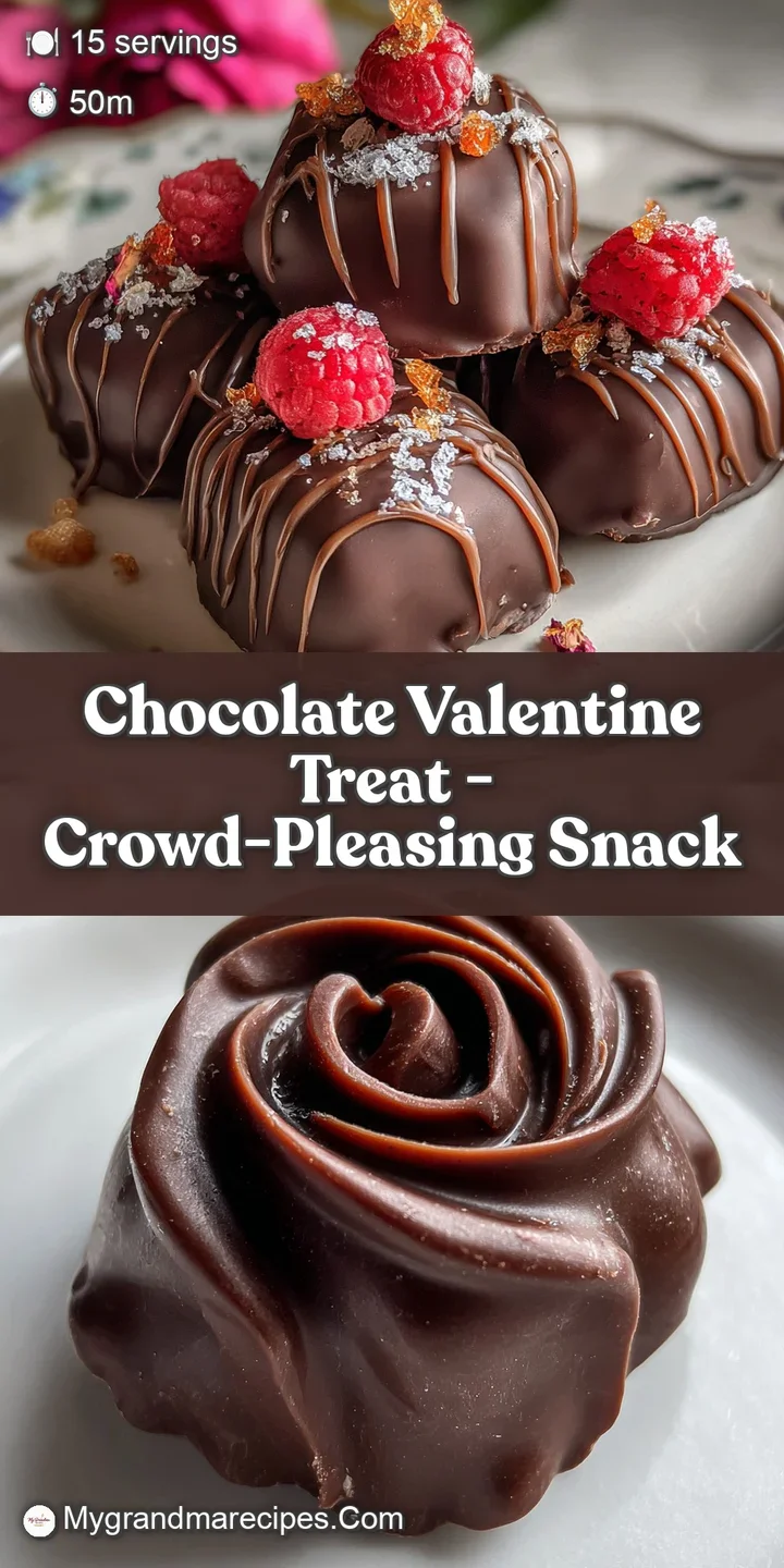 Close-up reveals the smooth, melt-in-your-mouth texture of a dark chocolate square, subtly dusted with cocoa, hinting at i...