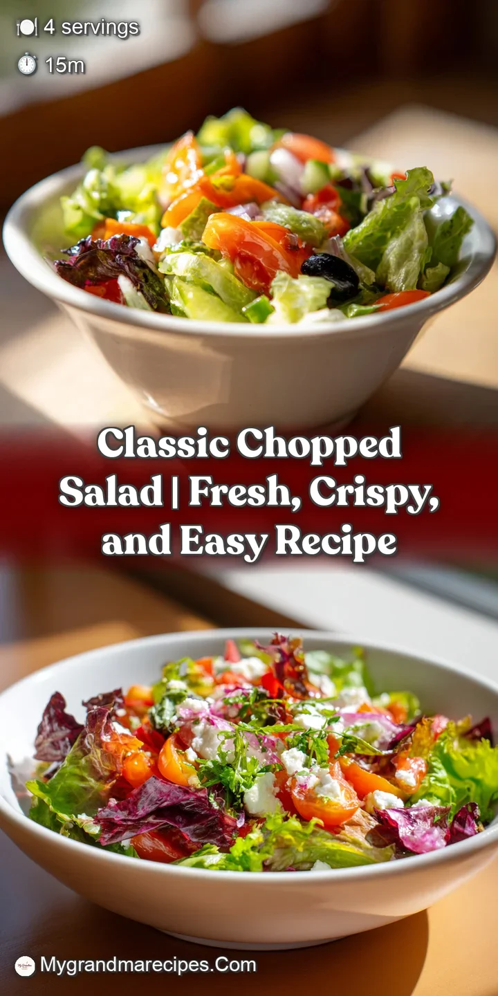 Close-up of crisp, chopped greens, bright red tomatoes, and creamy avocado pieces glistening with dressing.