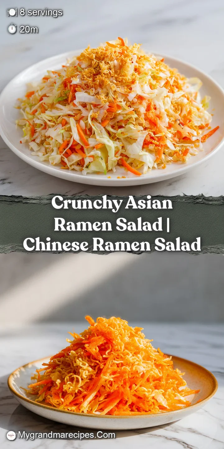 Close-up of crispy golden noodles and fresh crunchy vegetables glazed in a glossy, savory sesame-ginger sauce.