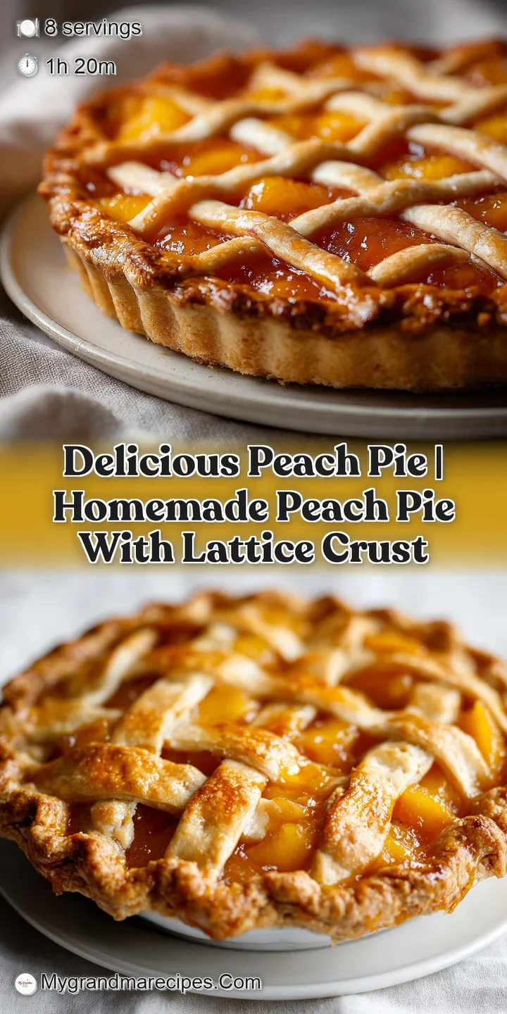 Close-up of glistening, juicy orange peach slices tucked under a buttery, sugar-dusted golden pastry crust.