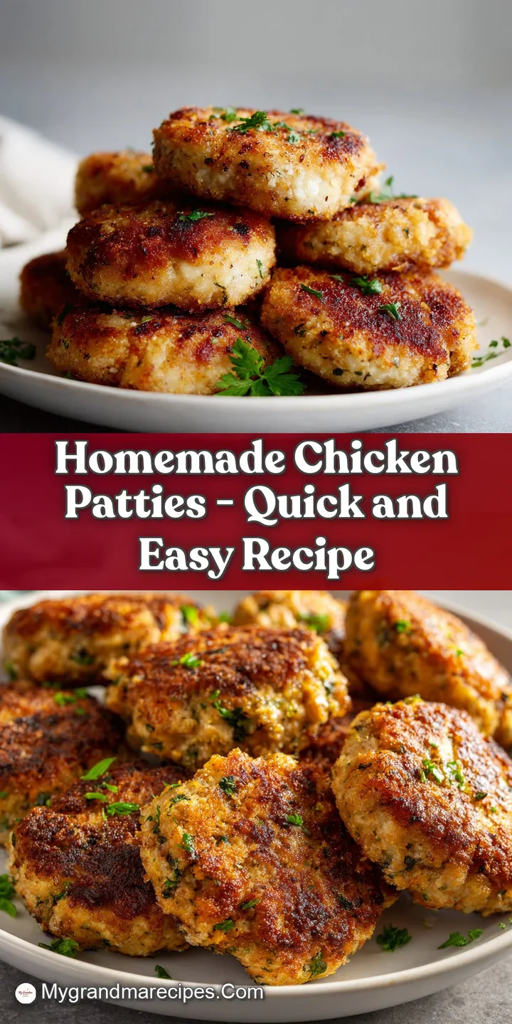 Close-up of a juicy, seared chicken patty showcasing its tender texture and a hint of crisp exterior.