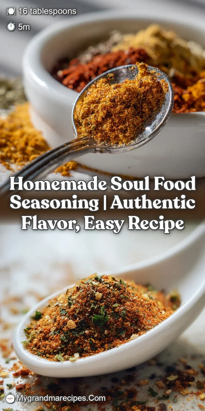 Close-up of a vibrant, textured seasoning mix: bursts of red pepper flakes, earthy brown herbs, promising an aromatic, zes...