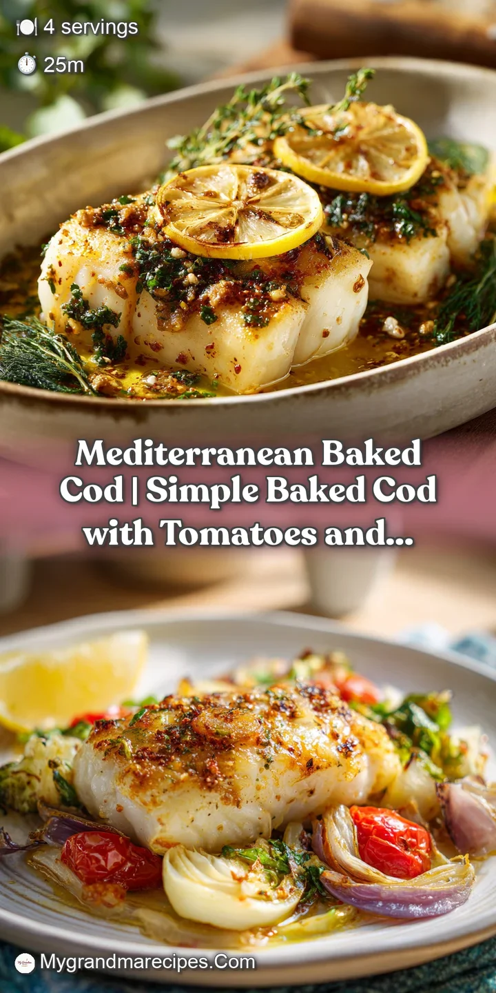 Close-up of tender, white cod with a vibrant lemon zest and herb crust, glistening with juices.
